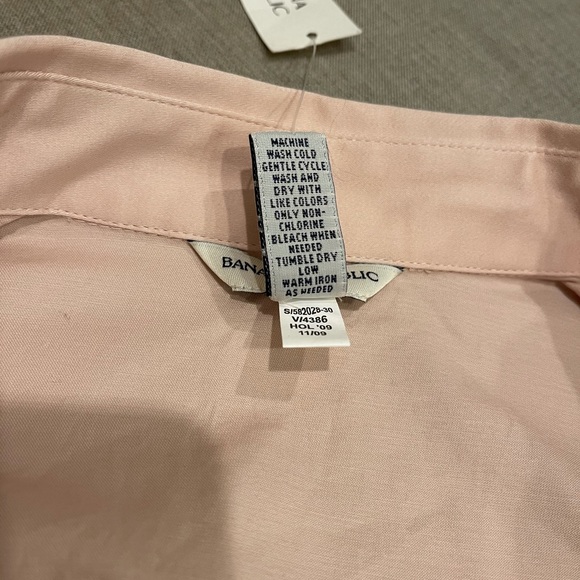 Banana Republic New****fitted pink blouse sz XS - Picture 10 of 10